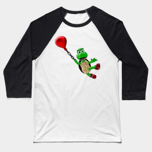 Turtle in the wind Baseball T-Shirt